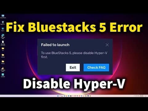 découvrez comment désactiver hyper-v pour bluestacks afin d'optimiser vos performances d'émulation android. suivez notre guide étape par étape pour une expérience fluide et sans interruptions.